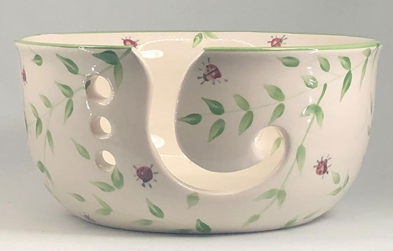 Knitting bowl / Yarn Bowl - LadybirdCeramics