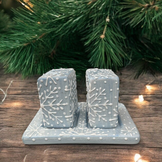 Holiday Salt and Pepper Square Sets