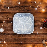 Holiday Tiny Square Dish 5"