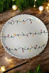 Holiday Round Cookie/Cake Plate