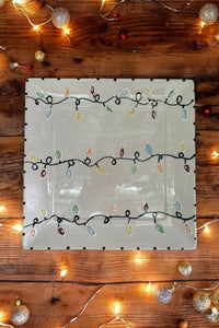 Holiday 12" Square Plate