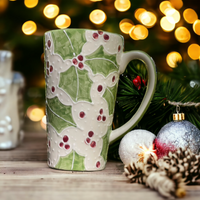 Tall Holiday Mug