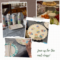 In-Person Class, Relax and paint: ceramic creations!