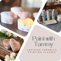 In-Person Class, Relax and paint: ceramic creations!