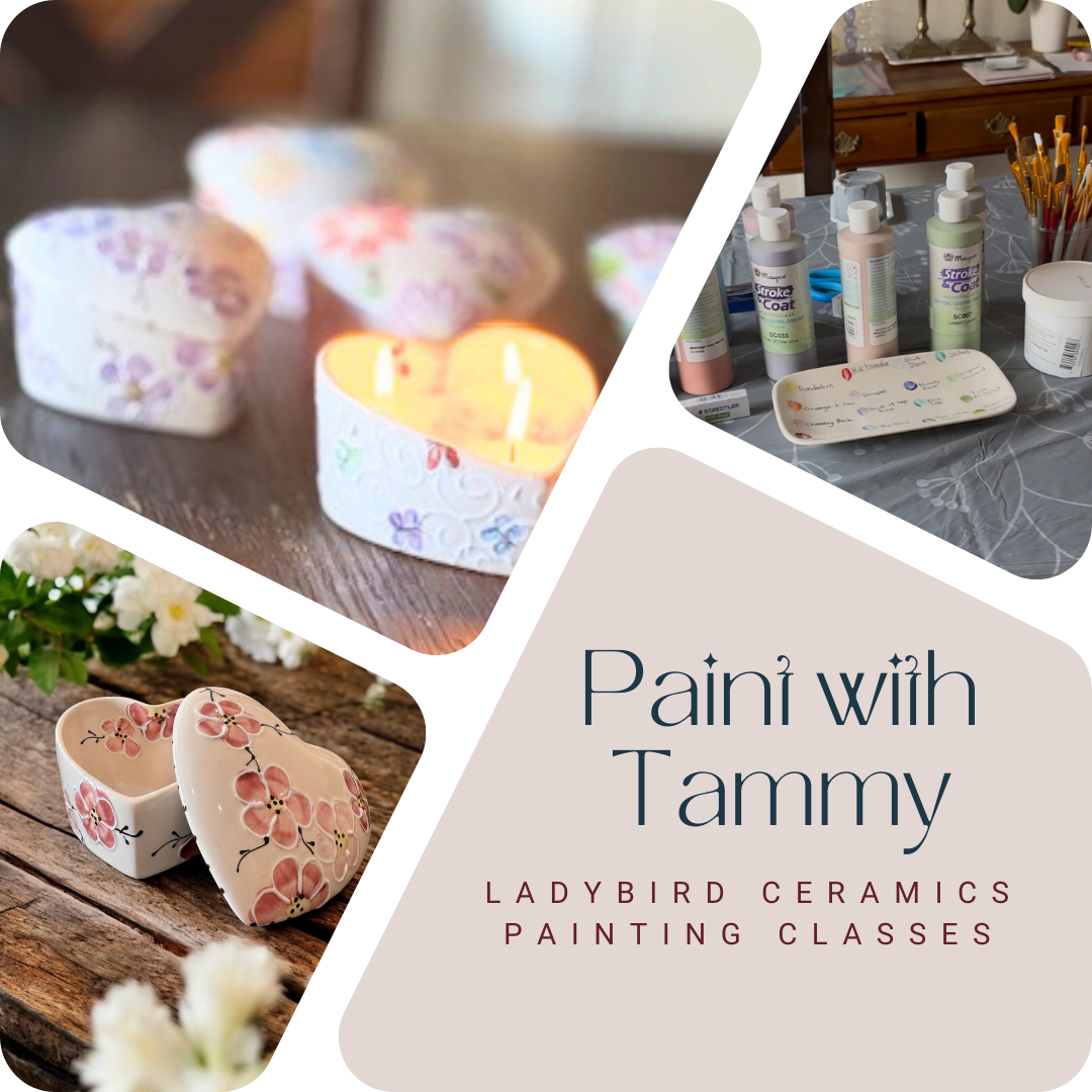 In-Person Class, Relax and paint: ceramic creations!