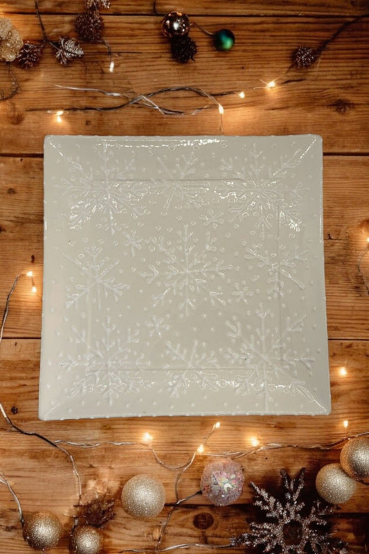 Holiday Medium 10" Square Plate