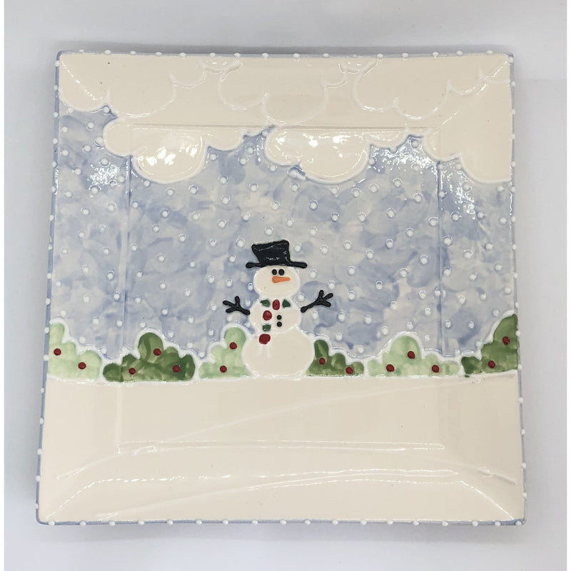 Holiday Small Square Plate