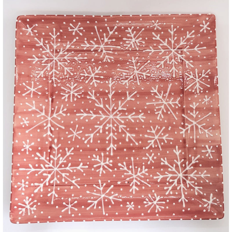 Holiday Small Square Plate
