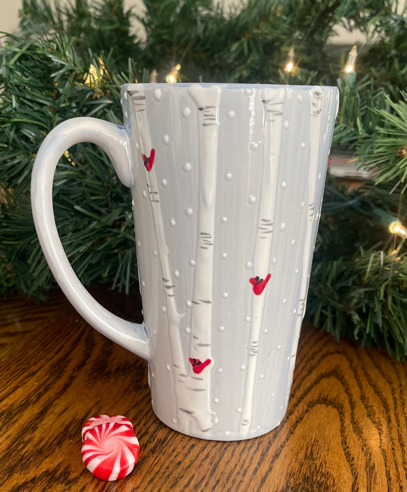 Tall Holiday Mug